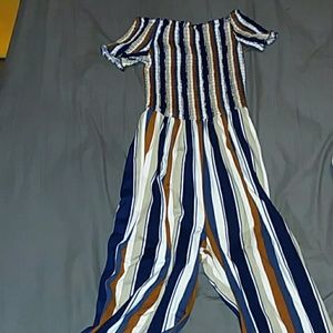 Multi-color jumpsuit